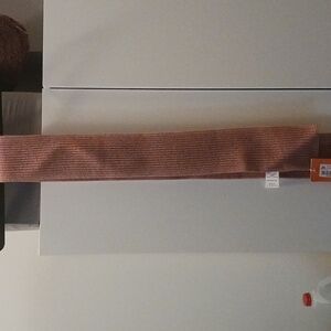 Andersen-Andersen Merino Wool Short Knit Scarf 4"x60"